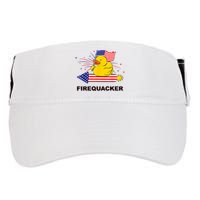 Firequacker Usa Duck Firework 4th Of July Adult Drive Performance Visor