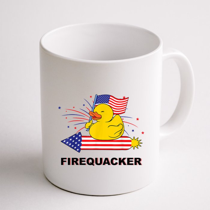 Firequacker Usa Duck Firework 4th Of July Mug