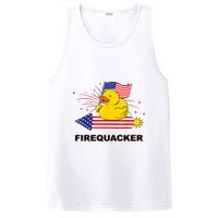Firequacker Usa Duck Firework 4th Of July PosiCharge Competitor Tank