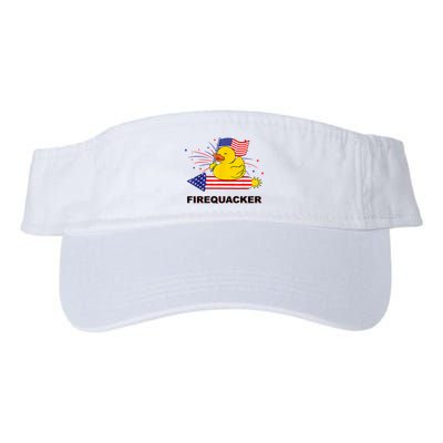 Firequacker Usa Duck Firework 4th Of July Visor