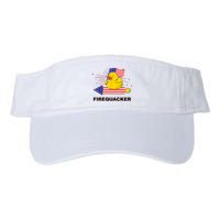 Firequacker Usa Duck Firework 4th Of July Visor