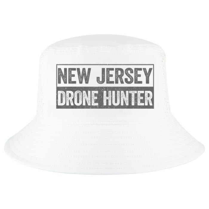 Funny Ufo Drone Humor New Jersey Drone Hunter Cool Comfort Performance Bucket Hat