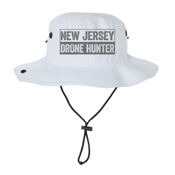 Funny Ufo Drone Humor New Jersey Drone Hunter Legacy Cool Fit Booney Bucket Hat