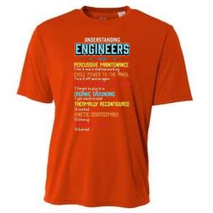 Funny Understanding Engineers And Funny Engineering Cooling Performance Crew T-Shirt