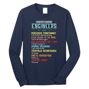 Funny Understanding Engineers And Funny Engineering Long Sleeve Shirt