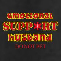Funny Unique Emotional Support Husband Do Not Pet Emergency Cool Comfort Performance Bucket Hat