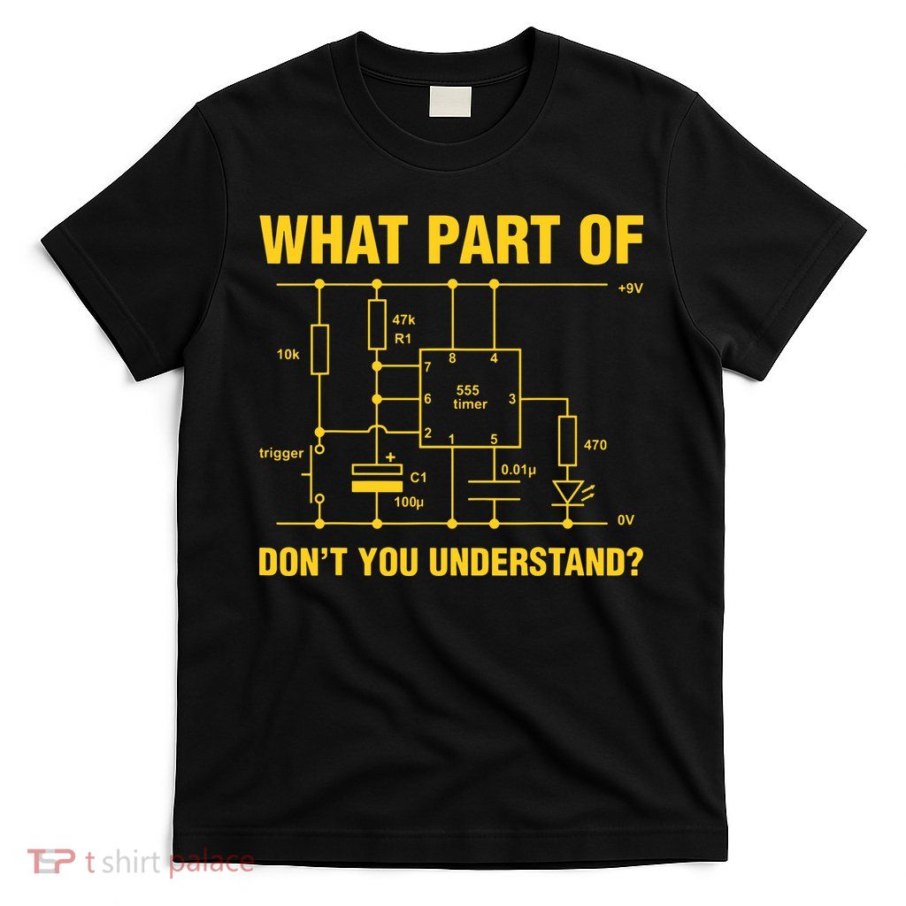 Funny Understand Electrical Electric Electrician Engineer T-Shirt