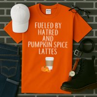 Fueled By Hatred And Pumpkin Spice Lattes Tall T-Shirt