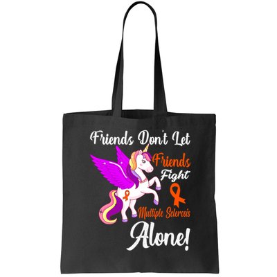 Funny Unicorn Friend Family Gift Multiple Sclerosis Awareness  Bag