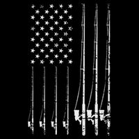 Fishing Usa Zip Tote Bag