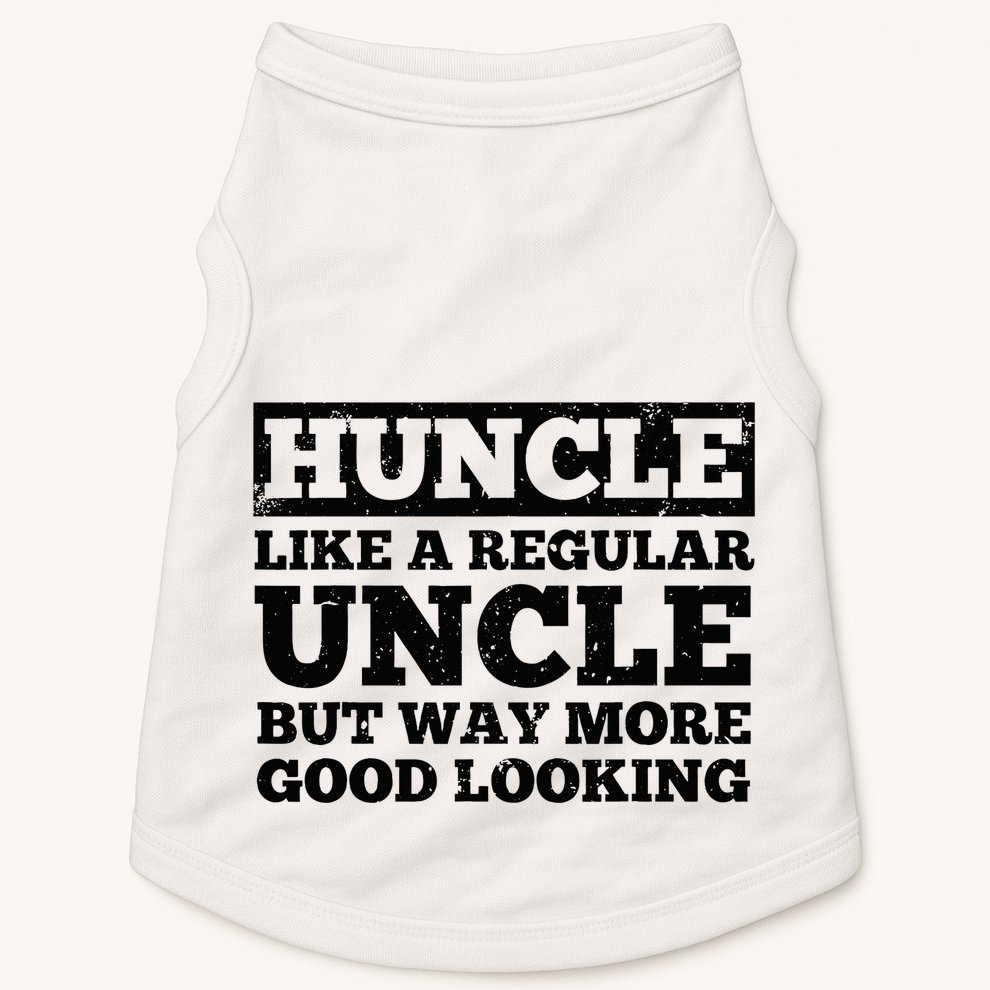 Funny Uncle For Best Uncle Huncle Lovers Uncle Doggie Tank