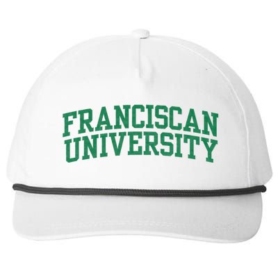 Franciscan University Snapback Five-Panel Rope Hat