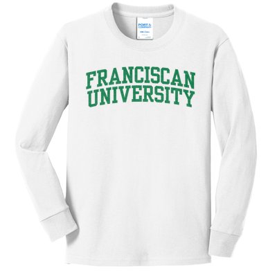 Franciscan University Kids Long Sleeve Shirt