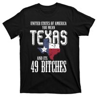 Funny Usa Flag United States Of America Texas T-Shirt