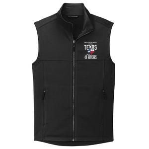 Funny Usa Flag United States Of America Texas Collective Smooth Fleece Vest