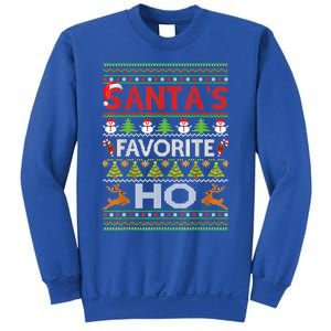 Funny Ugly For Christmas Gift SantaS Favorite Ho Cute Gift Sweatshirt