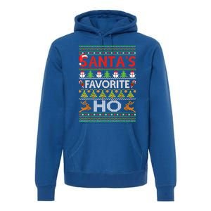 Funny Ugly For Christmas Gift SantaS Favorite Ho Cute Gift Premium Hoodie