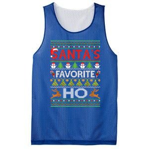 Funny Ugly For Christmas Gift SantaS Favorite Ho Cute Gift Mesh Reversible Basketball Jersey Tank