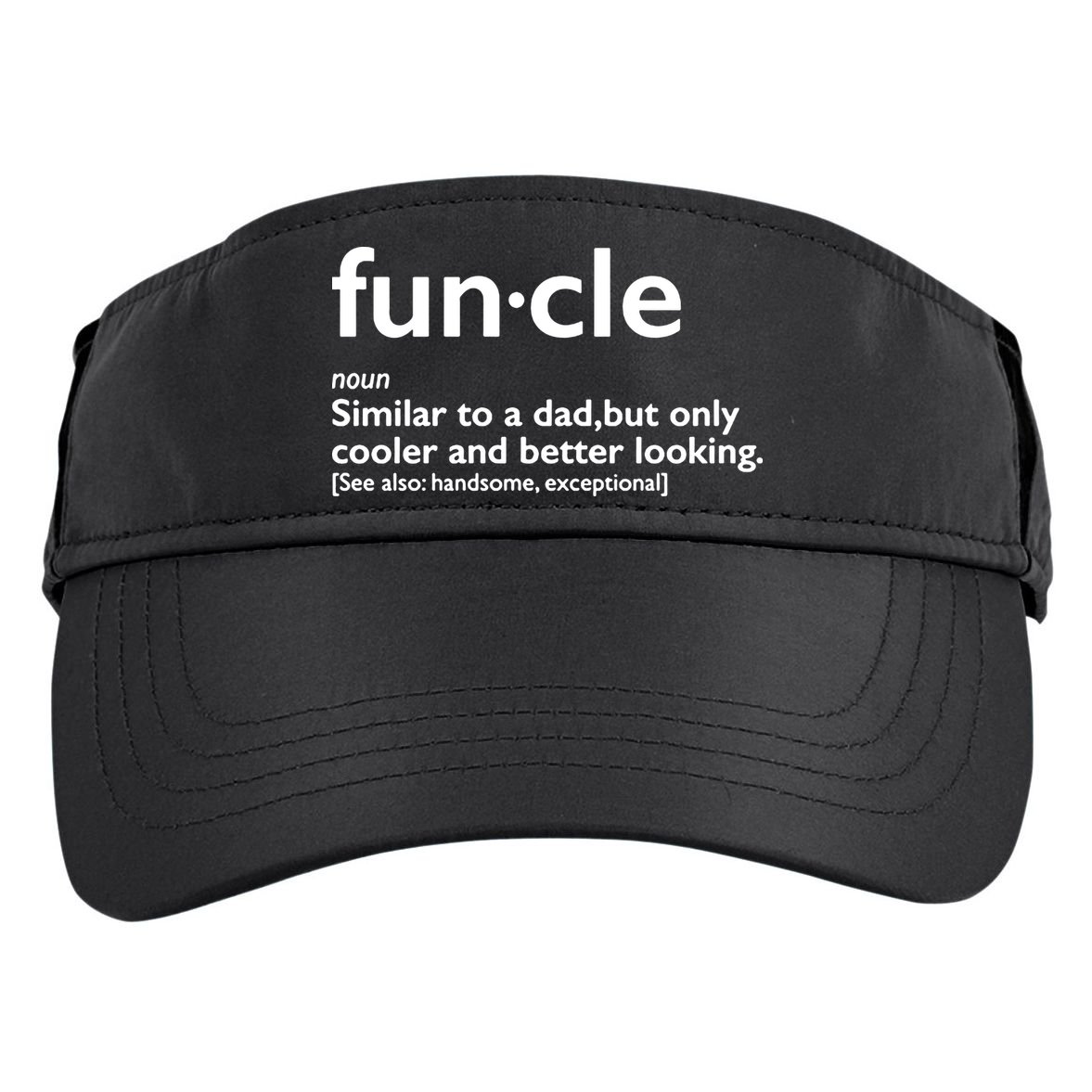 Funcle Uncle Funny Adult Drive Performance Visor