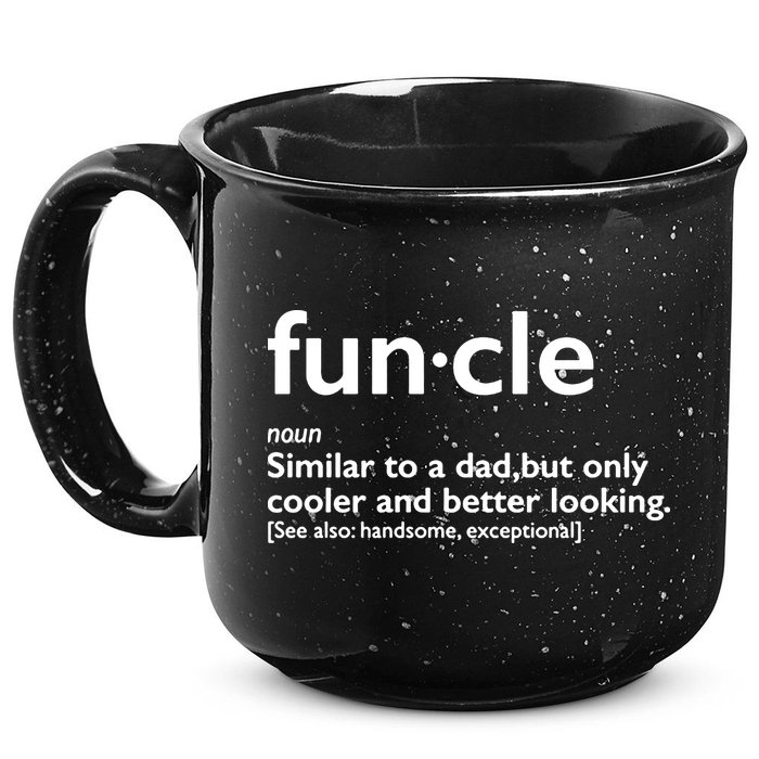 Funcle Uncle Funny 15oz Campfire Ceramic Mug