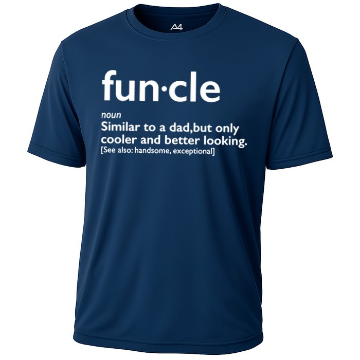 Funcle Uncle Funny Cooling Performance Crew T-Shirt