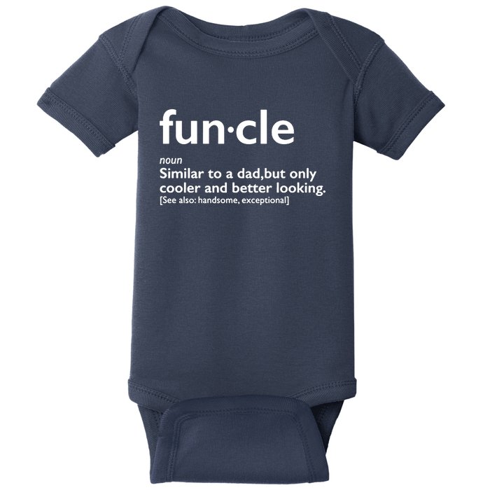 Funcle Uncle Funny Baby Bodysuit