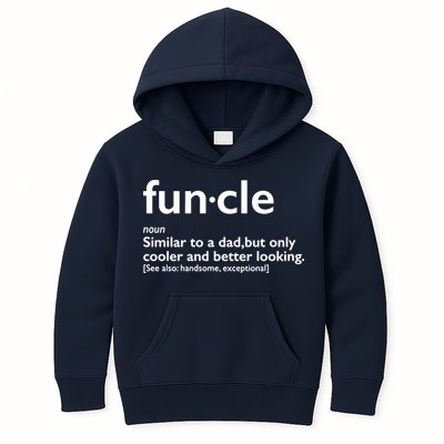 Funcle Uncle Funny Kids Hoodie