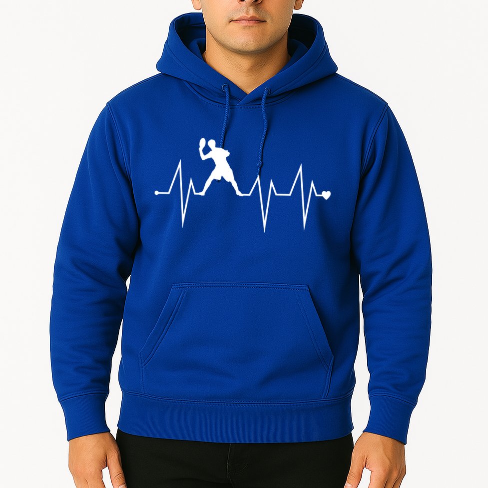 Funny Ultimate Frisbee Player Heartbeat Heart Pulse Rate Ekg Funny Gift Hoodie