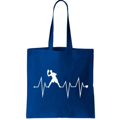 Funny Ultimate Frisbee Player Heartbeat Heart Pulse Rate Ekg Funny Gift Bag