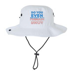 Fourth Usa Flag Funny 4th Of July Do You Even Freedom Bro? Gift Legacy Cool Fit Booney Bucket Hat