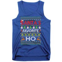 Funny Ugly For Christmas Funny Gift SantaS Favorite Ho Great Gift Tank Top