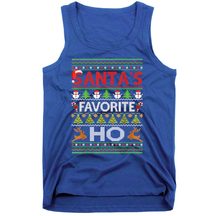 Funny Ugly For Christmas Funny Gift SantaS Favorite Ho Great Gift Tank Top