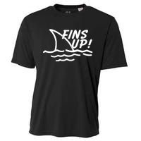 Fins Up Cooling Performance Crew T-Shirt