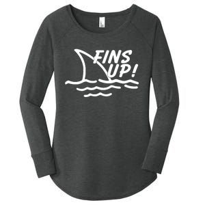 Fins Up Women's Perfect Tri Tunic Long Sleeve Shirt