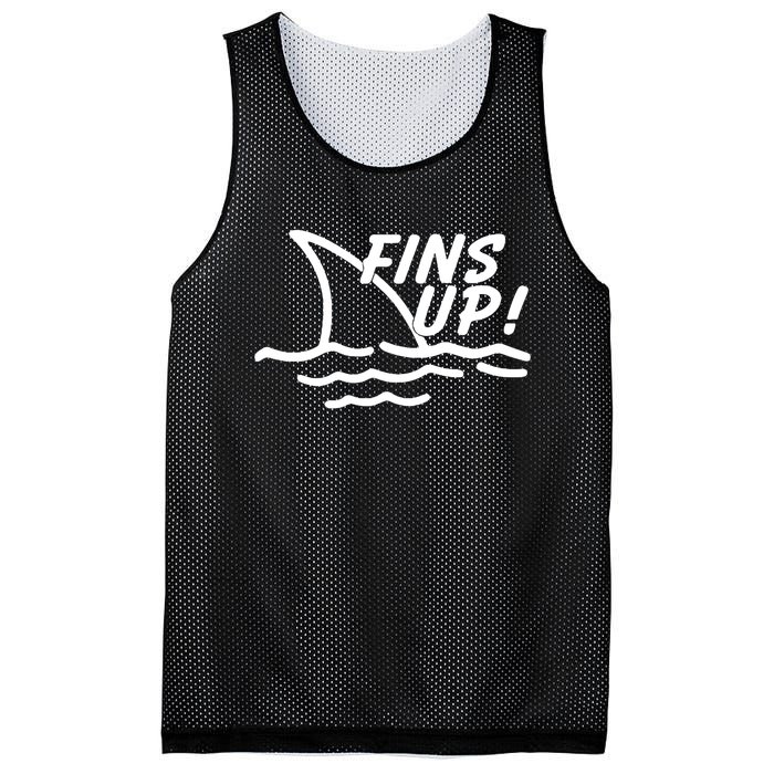 Fins Up Mesh Reversible Basketball Jersey Tank