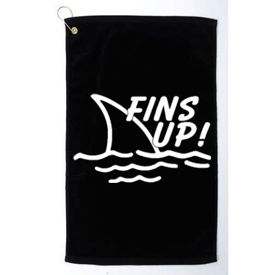 Fins Up Platinum Collection Golf Towel