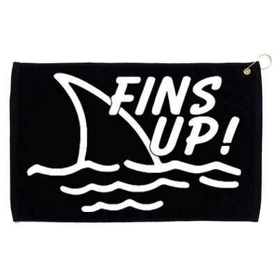 Fins Up Grommeted Golf Towel