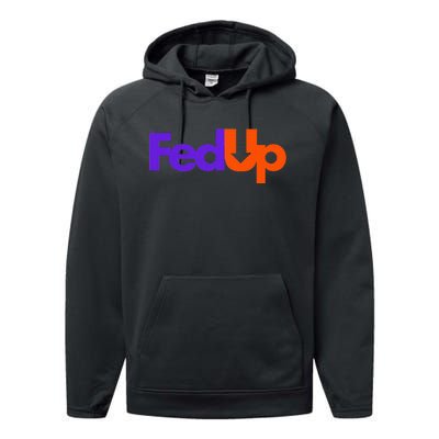 Fed Up Performance Fleece Hoodie