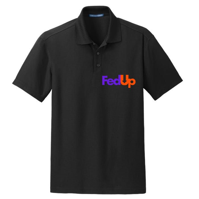 Fed Up Dry Zone Grid Polo