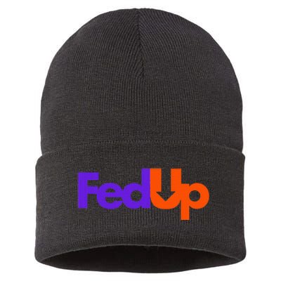 Fed Up Sustainable Knit Beanie