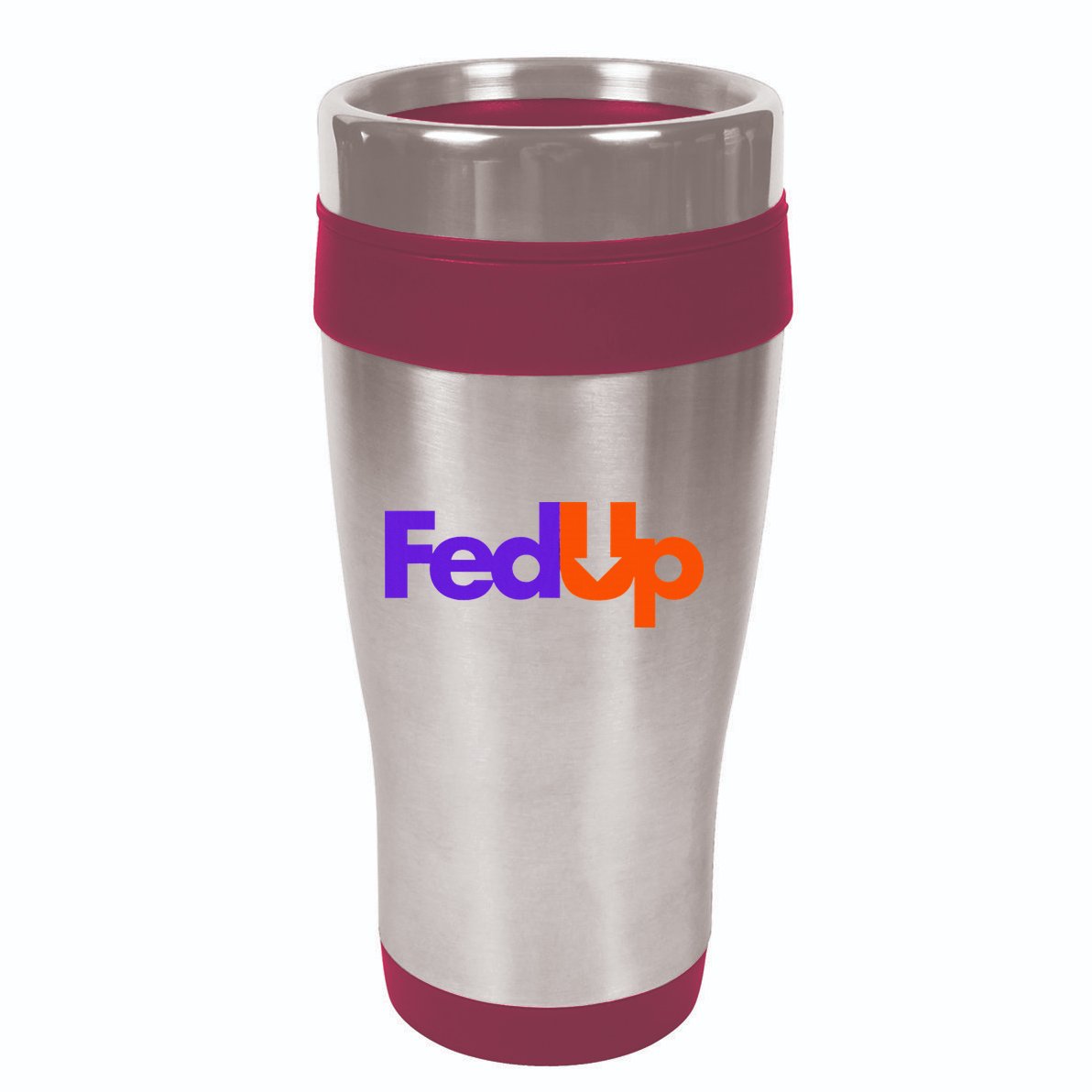 Fed Up 16oz Travel Tumbler
