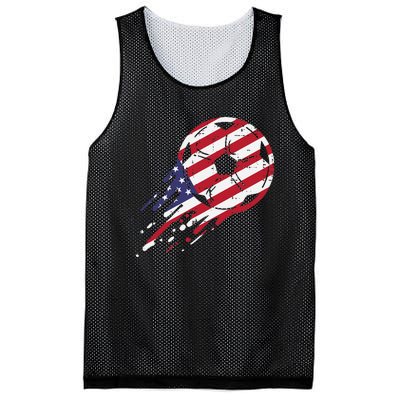 funny USA Flag Soccer American Ball Football Fan Mesh Reversible Basketball Jersey Tank