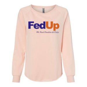 Fed Up Womens California Wash Sweatshirt