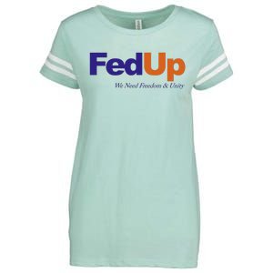 Fed Up Enza Ladies Jersey Football T-Shirt