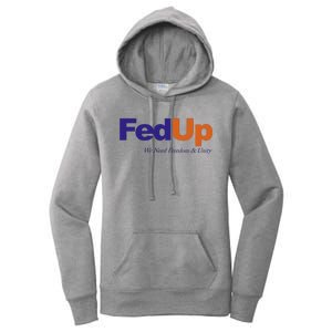 Fed Up Women's Pullover Hoodie