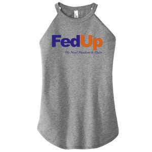 Fed Up Women's Perfect Tri Rocker Tank