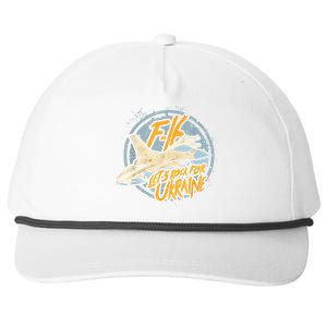 F16 Ukraine Snapback Five-Panel Rope Hat