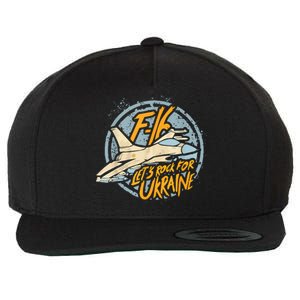 F16 Ukraine Wool Snapback Cap