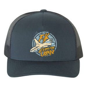 F16 Ukraine Yupoong Adult 5-Panel Trucker Hat