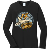 F16 Ukraine Ladies Long Sleeve Shirt